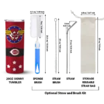 customized cincinnati reds star cluster red skinny tumbler best selling.webp