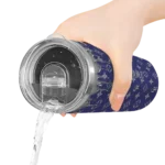 customized colorado rockies camo streak blue skinny tumbler best selling.webp