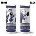customized colorado rockies snoopy dog blue white skinny tumbler best selling.webp