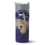 customized colorado rockies sparkle lips blue skinny tumbler best selling.webp