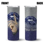 customized colorado rockies sparkle lips blue skinny tumbler best selling.webp