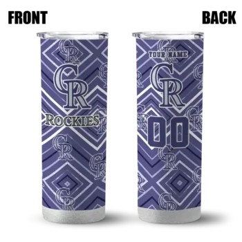 customized colorado rockies zipper leopard blue skinny tumbler fashion forward.webp