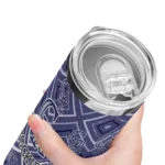 customized colorado rockies zipper leopard blue skinny tumbler best selling.webp