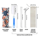 customized detroit tigers claw marks navy white skinny tumbler best selling.webp