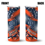 customized detroit tigers helmet clash navy skinny tumbler best selling.webp