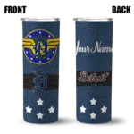 customized detroit tigers star cluster navy skinny tumbler best selling.webp