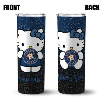 customized houston astros hello kitty blue black skinny tumbler fashion forward.webp