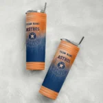 customized houston astros swirl texture blue skinny tumbler best selling.webp