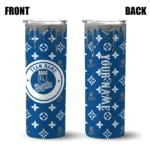 customized kansas city royals camo streak royal blue skinny tumbler best selling.webp