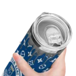 customized kansas city royals camo streak royal blue skinny tumbler best selling.webp