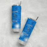 customized kansas city royals starburst tiles royal blue skinny tumbler best selling.webp