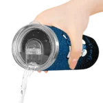 customized los angeles dodgers hello kitty blue black skinny tumbler best selling.webp