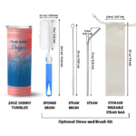 customized los angeles dodgers swirl texture blue skinny tumbler best selling.webp