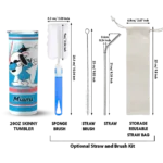 customized miami marlins snoopy dog blue white skinny tumbler best selling.webp