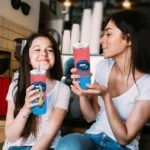 customized miami marlins sparkle lips blue skinny tumbler best selling.webp