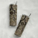 customized milwaukee brewers antler flow camo skinny tumbler best selling.webp