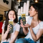 customized milwaukee brewers chevron stripes navy blue skinny tumbler best selling.webp