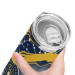 customized milwaukee brewers helmet clash navy blue skinny tumbler best selling.webp