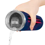 customized minnesota twins star pop navy black skinny tumbler best selling.webp