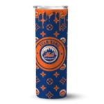 customized new york mets camo streak blue skinny tumbler best selling.webp