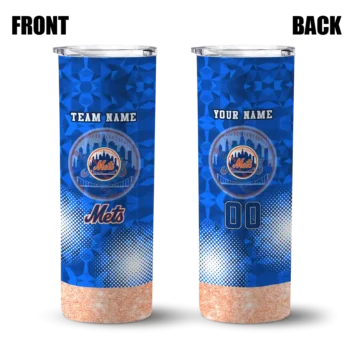 customized new york mets starburst tiles blue skinny tumbler fashion forward.webp
