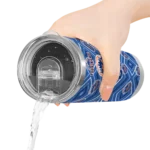 customized new york mets zipper leopard blue skinny tumbler best selling.webp