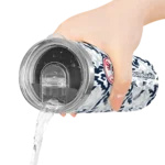 customized new york yankees claw marks navy white skinny tumbler best selling.webp