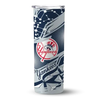customized new york yankees helmet clash navy skinny tumbler best selling.webp