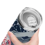 customized new york yankees helmet clash navy skinny tumbler best selling.webp
