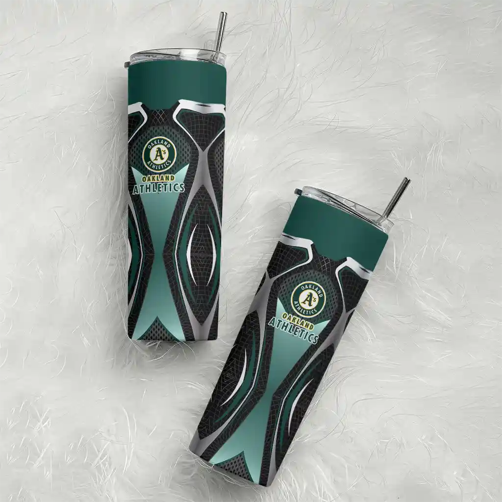 customized oakland athletics superman emblem green black skinny tumbler top rated.webp customized oakland athletics superman emblem green black skinny tumbler top rated.webp