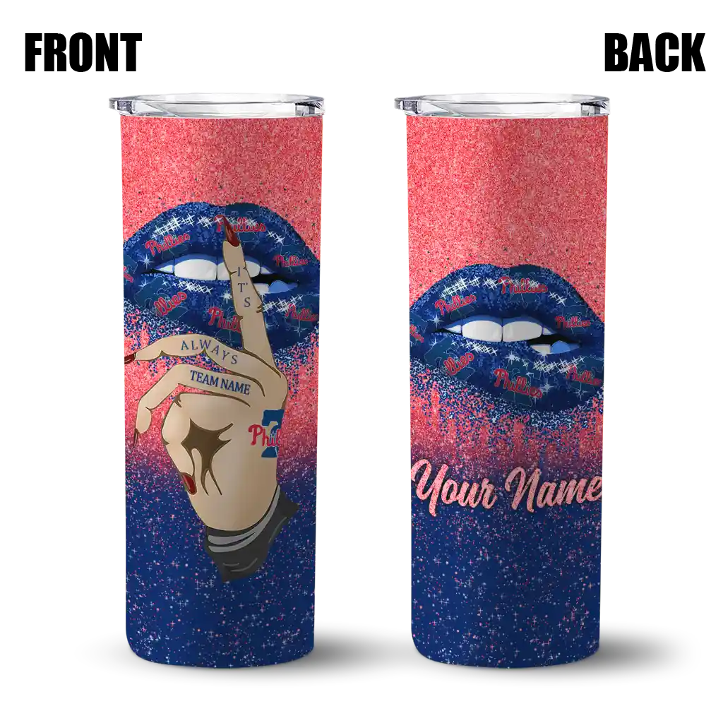 customized philadelphia phillies sparkle lips blue skinny tumbler fashion forward.webp customized philadelphia phillies sparkle lips blue skinny tumbler fashion forward.webp