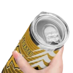 customized pittsburgh pirates chevron stripes black skinny tumbler best selling.webp