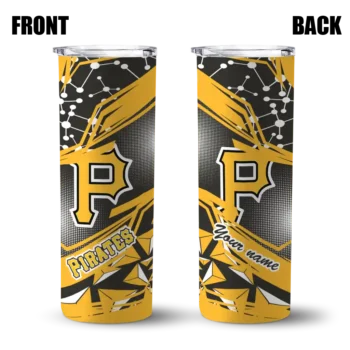 customized pittsburgh pirates helmet clash black skinny tumbler fashion forward.webp