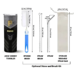 customized pittsburgh pirates hexagon honeycomb black skinny tumbler best selling.webp