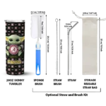 customized pittsburgh pirates yoda cozy black skinny tumbler best selling.webp