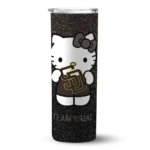 customized san diego padres hello kitty brown black skinny tumbler best selling.webp