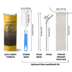 customized san diego padres swirl texture brown skinny tumbler best selling.webp