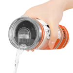 customized san francisco giants snoopy dog orange white skinny tumbler best selling.webp