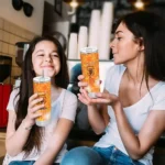 customized san francisco giants starburst tiles orange skinny tumbler best selling.webp