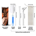 customized san francisco giants web stripes orange white skinny tumbler best selling.webp