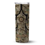 customized seattle mariners antler flow camo skinny tumbler best selling.webp