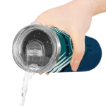 customized seattle mariners chevron stripes navy blue skinny tumbler best selling.webp