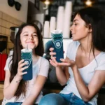 customized seattle mariners chevron stripes navy blue skinny tumbler best selling.webp