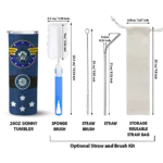 customized seattle mariners star cluster navy blue skinny tumbler best selling.webp