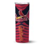 customized st louis cardinals camo texture red skinny tumbler best selling.webp