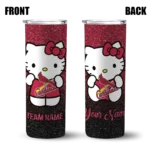 customized st louis cardinals hello kitty red black skinny tumbler best selling.webp