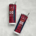 customized st louis cardinals stacked diamond red skinny tumbler best selling.webp