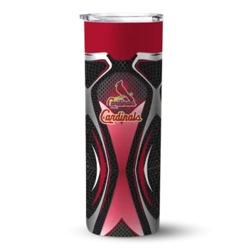 customized st louis cardinals superman emblem red black skinny tumbler best selling.webp