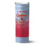 customized st louis cardinals swirl texture red skinny tumbler best selling.webp