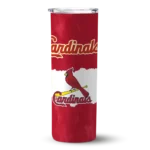 customized st louis cardinals torn band red white skinny tumbler best selling.webp